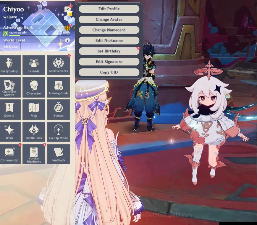 Genshin Impact Accounts ASIA|AR 45|2 Limited + 1 (*5Weapon)|Nicole+Signatu image 1