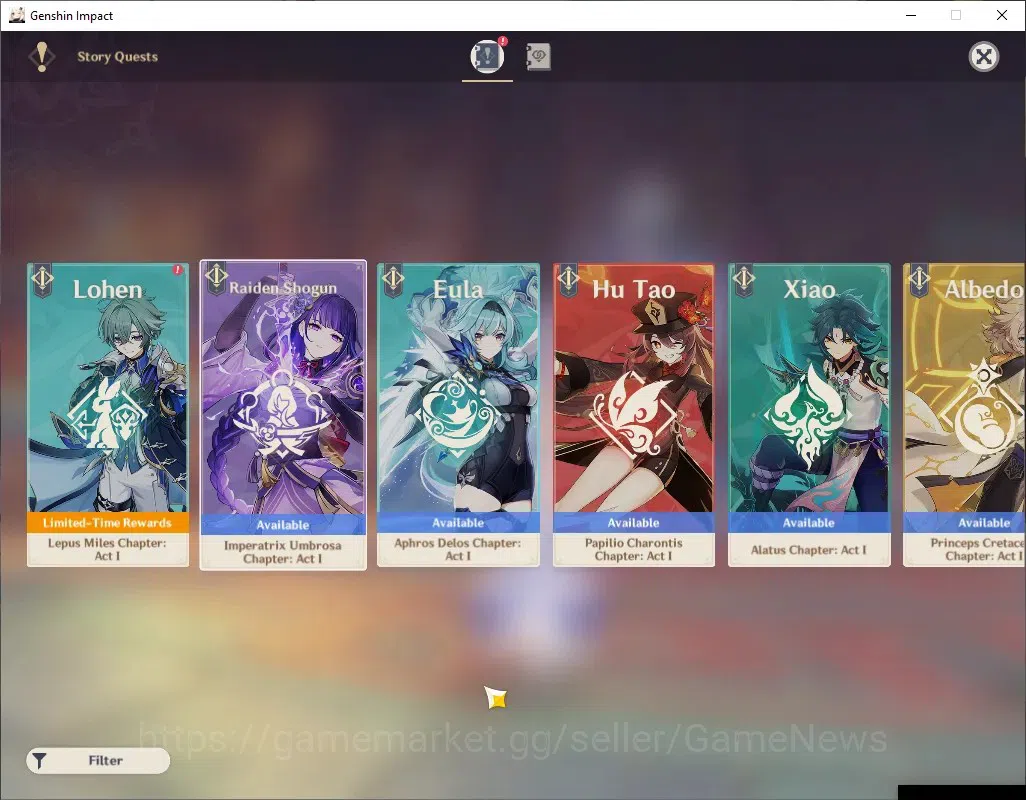 Genshin Impact Accounts ASIA|AR 45|2 Limited + 1 (*5Weapon)|Nicole+Signatu image 15