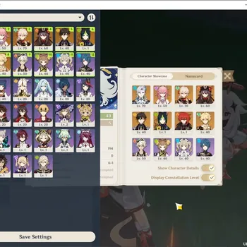 Genshin Impact Accounts Mid Game Asia|AR 43|5 Limited (Neuvillette,Yae Miko,Kazuha,Hu Tao,Zhongli)|Reuni On|Usn Unset|Male