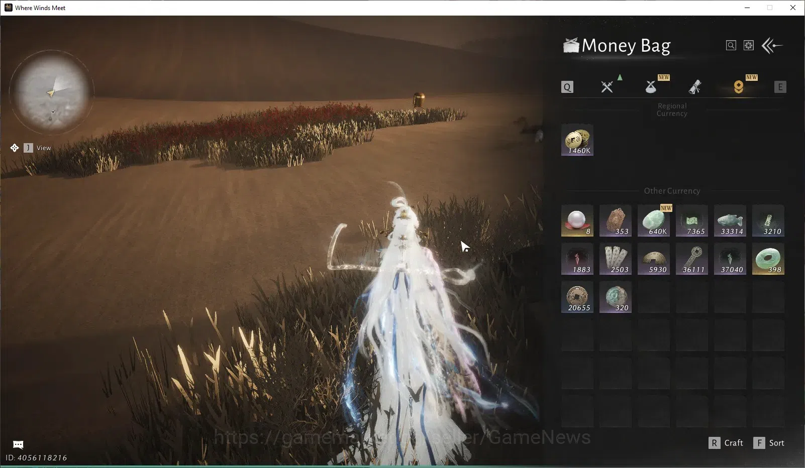 Where Winds Meet Accounts GLOBAL|Lv 95|2 HC Used|30K GS|Abyys C|Moonlight Pa image 13