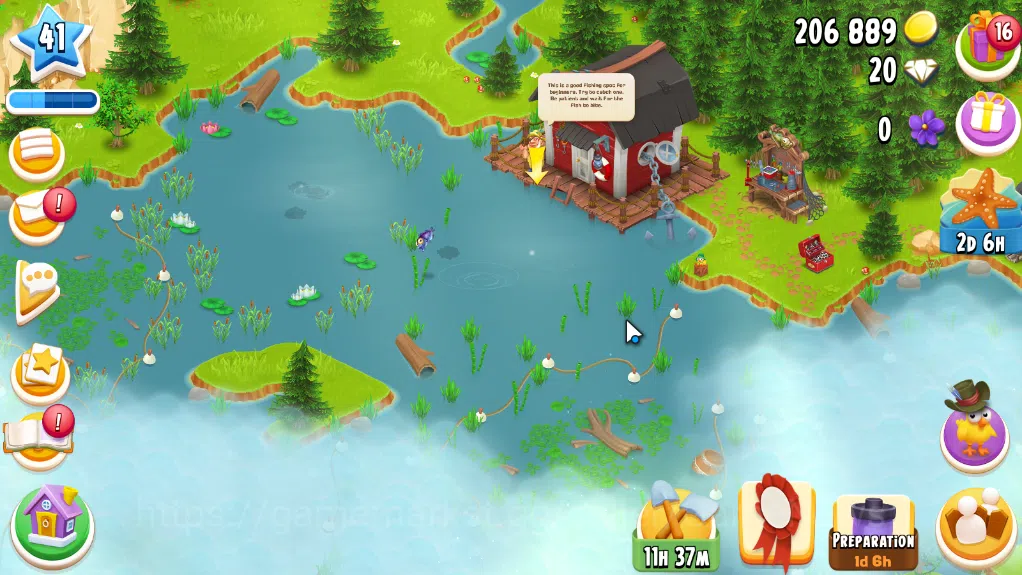 Hay Day Accounts Level 41| Barn Storage 1100 + Silo Storage 650 | 386k Coins,23 Dm |CN ON|Log Supercell ID|Take Email|Check 4