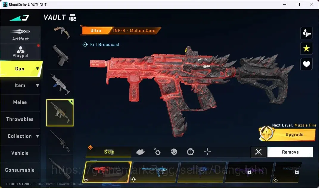 Blood Strike Accounts ASIA | 2 COLLAB EVA Guns|2 COLLAB TR Guns|3 ULTRA image 2