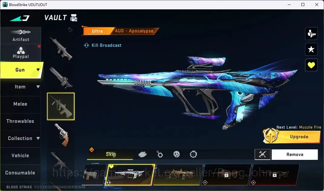 Blood Strike Accounts ASIA | 2 COLLAB EVA Guns|2 COLLAB TR Guns|3 ULTRA image 4