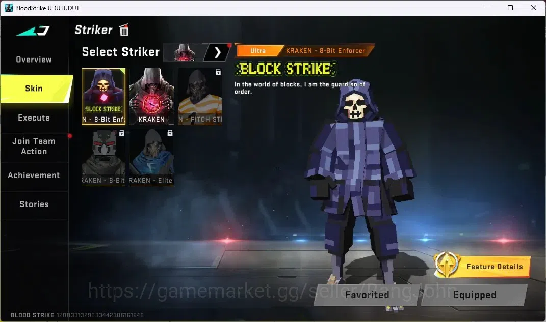 Blood Strike Accounts ASIA | 2 COLLAB EVA Guns|2 COLLAB TR Guns|3 ULTRA image 9