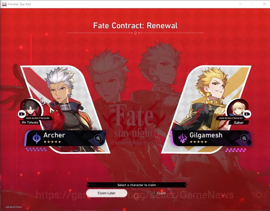 Honkai Star Rail Accounts Starter Asia|TL 27|Char Selector On|2 Limited Huohuo & Sparkle + 1 Standard Himeko|Female 1
