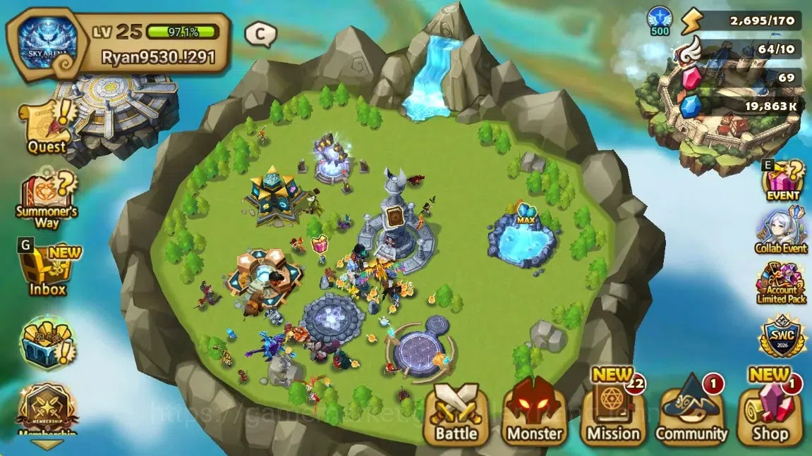 Summoners War: Sky Arena Accounts Starter GLOBAL | NB 5 TESHAR,Starter Gacha 115 12Y+160 11Y Scrool, 3 Legendary All 1
