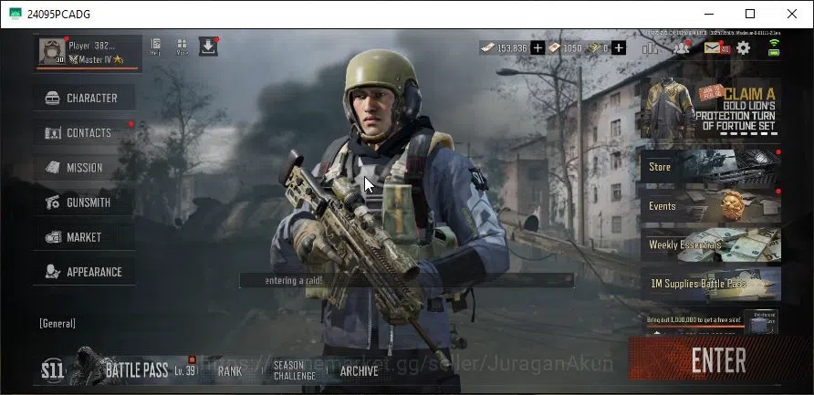 Arena Breakout Mid-Tier [MOBILE] Lv30|SV 31M|CV 20M|Urban Sport|MPX Contou image 1