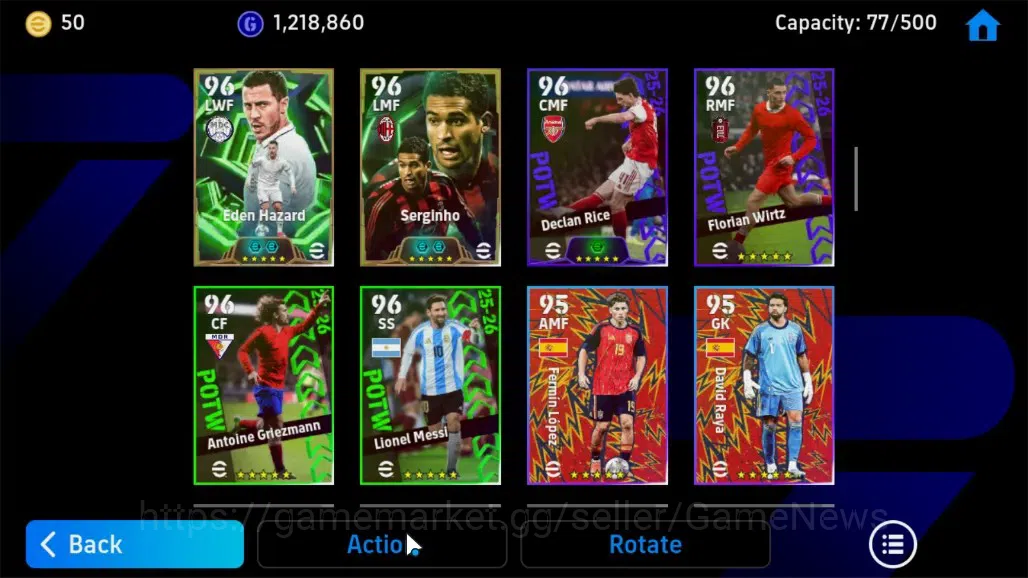 eFootball Accounts Android|Epic Gareth Bale,Steven Gerrard,Didier Dro image 5
