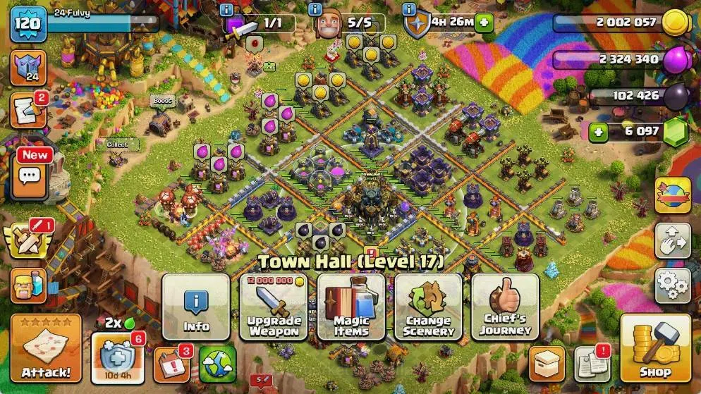 Clash of Clans Accounts Global |TH 18-BH 9|LVL 120|AQ 48 ,MP 25 ,GW 16 ,RC image 2