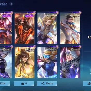 Mobile Legends: Bang Bang Accounts Collector Global|158 Skin|Expert|Collector Natalia|SABER Freya|DragonTamer