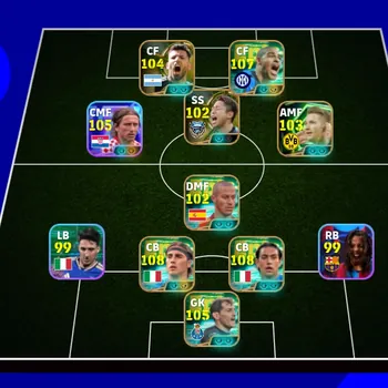 eFootball Accounts Legends & Iconic Players EFOOTBALL COLECTIVE 3206+ | DUO BACK ITALIA BEST CARD,ADRIANO NEW,LUKA MODRIC,M