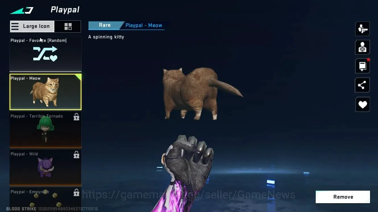 Blood Strike Accounts Others ASIA|ULTRA ZERO-Nullifier|Epic Name-Changing Card,Loot Crate|BR Silver III|L3|Rare Playpal-Meow 4