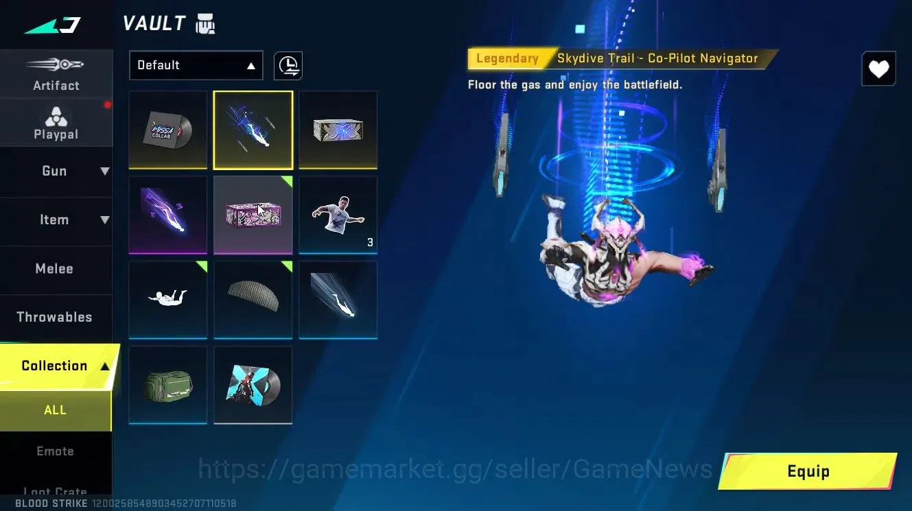 Blood Strike Accounts Others ASIA|ULTRA ZERO-Nullifier|Epic Name-Changing Card,Loot Crate|BR Silver III|L3|Rare Playpal-Meow 9