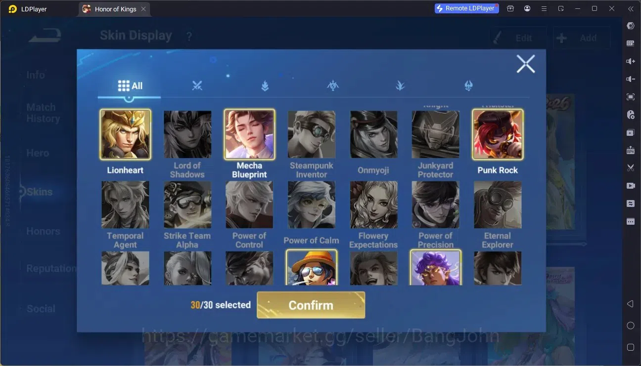 Honor of Kings Accounts Global | 99H 72S |5 LNY SKIN, Diao Chan, Di Renjie image 17