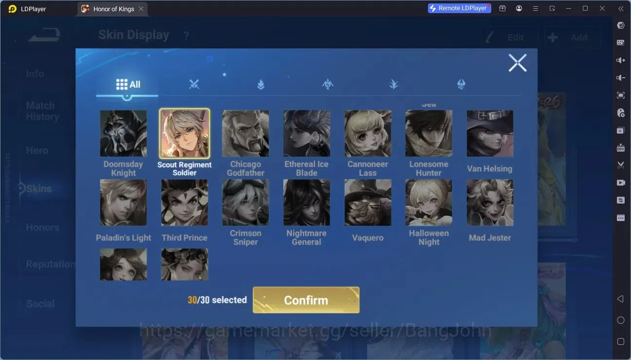 Honor of Kings Accounts Global | 99H 72S |5 LNY SKIN, Diao Chan, Di Renjie image 19