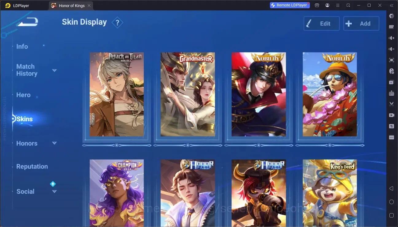 Honor of Kings Accounts Global | 99H 72S |5 LNY SKIN, Diao Chan, Di Renjie image 4
