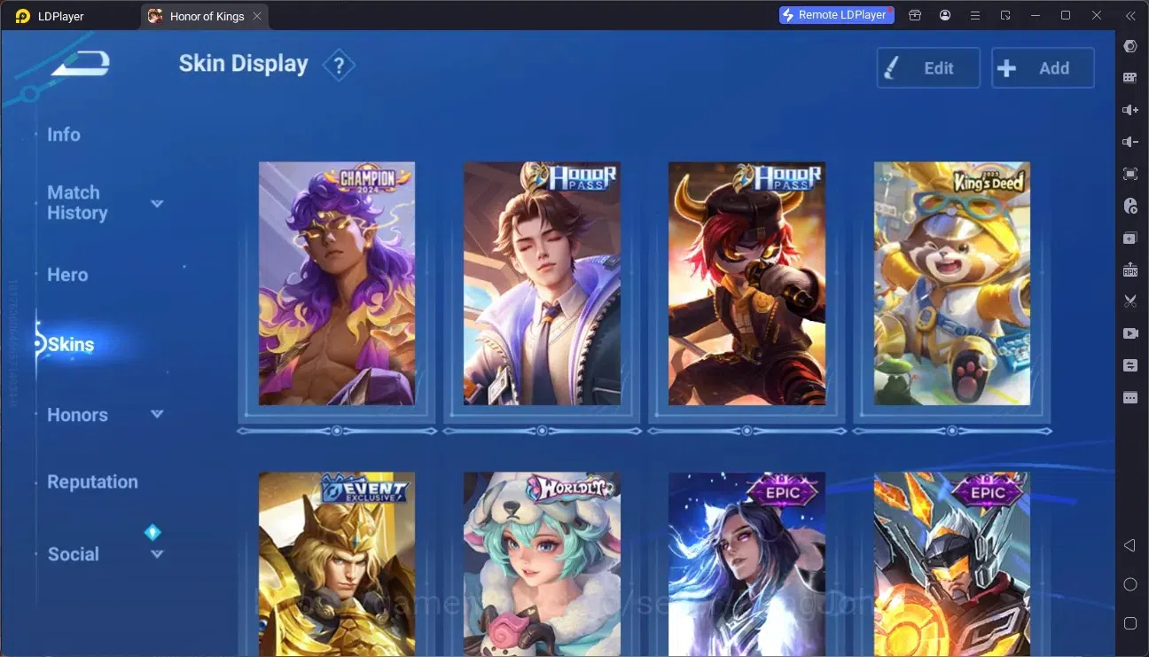 Honor of Kings Accounts Global | 99H 72S |5 LNY SKIN, Diao Chan, Di Renjie image 5