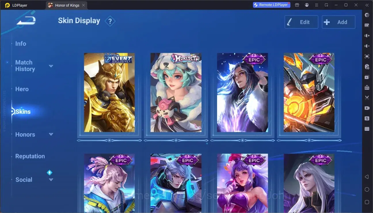 Honor of Kings Accounts Global | 99H 72S |5 LNY SKIN, Diao Chan, Di Renjie image 6