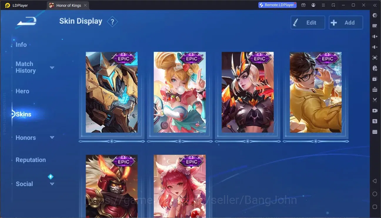Honor of Kings Accounts Global | 99H 72S |5 LNY SKIN, Diao Chan, Di Renjie image 8