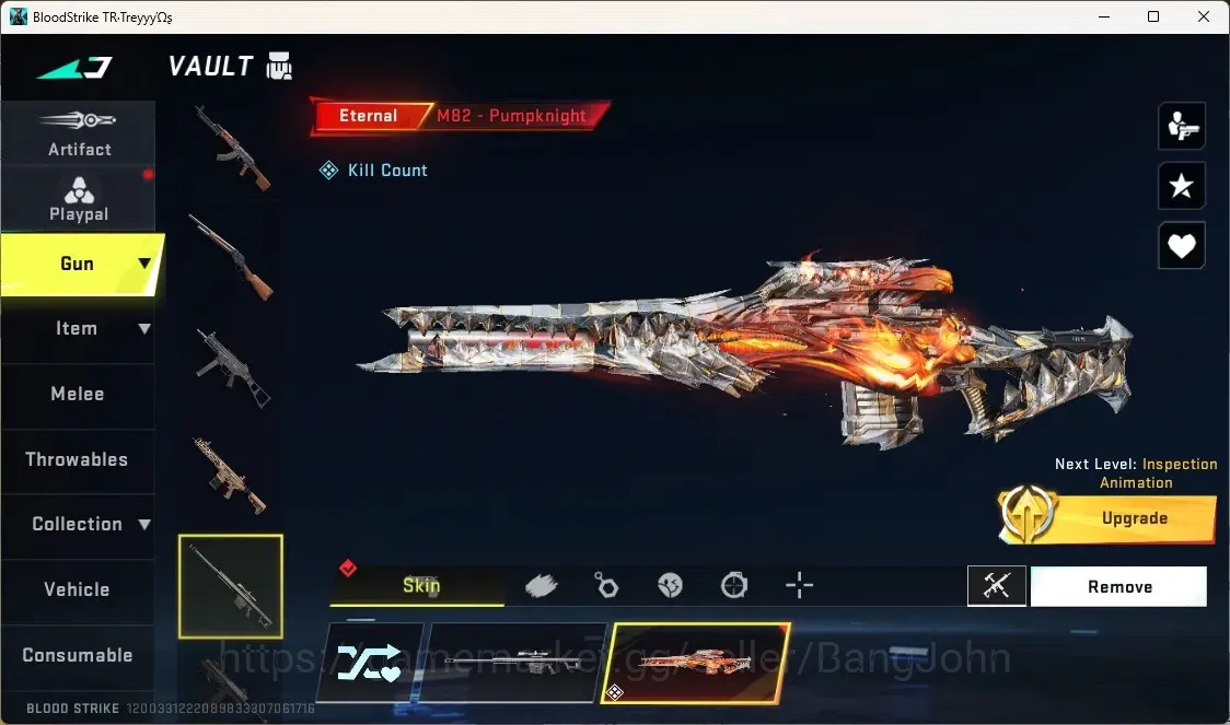 Blood Strike Accounts ASIA | 1 EVO: Spear-Freeze|3 Eternal Guns|2 Eterna image 10
