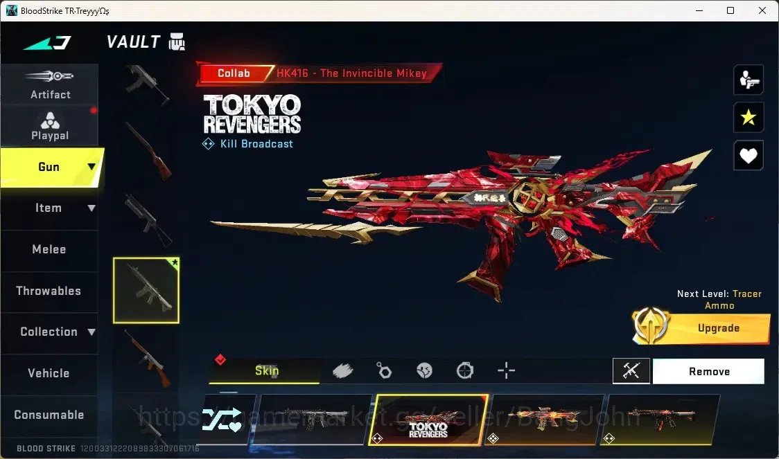 Blood Strike Accounts ASIA | 1 EVO: Spear-Freeze|3 Eternal Guns|2 Eterna image 12