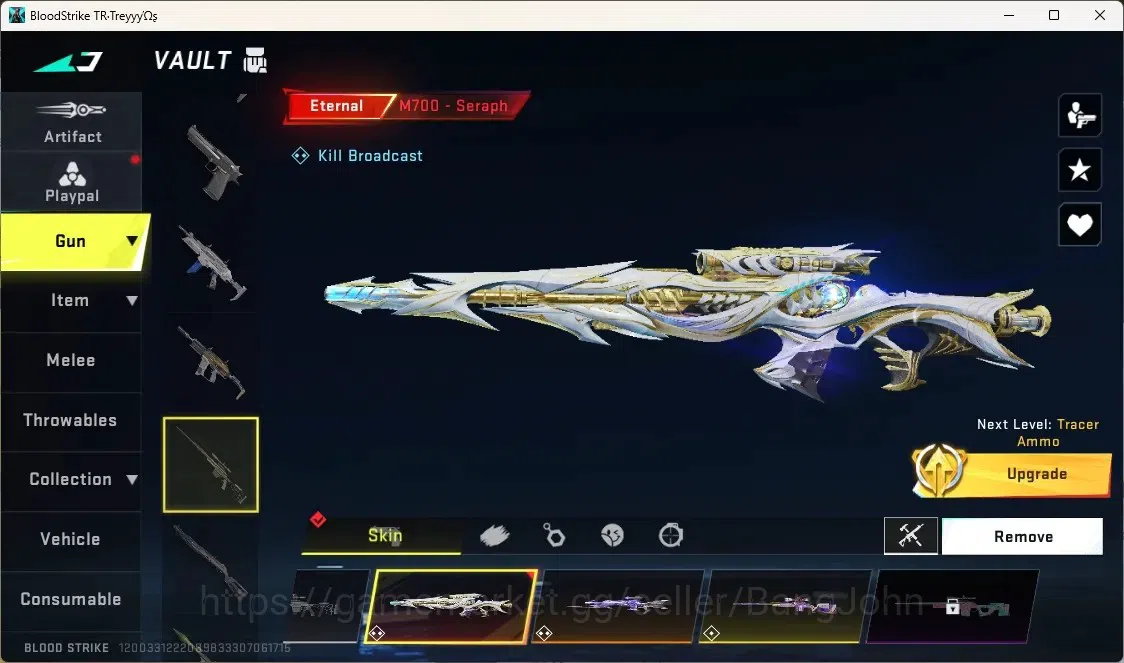 Blood Strike Accounts ASIA | 1 EVO: Spear-Freeze|3 Eternal Guns|2 Eterna image 4