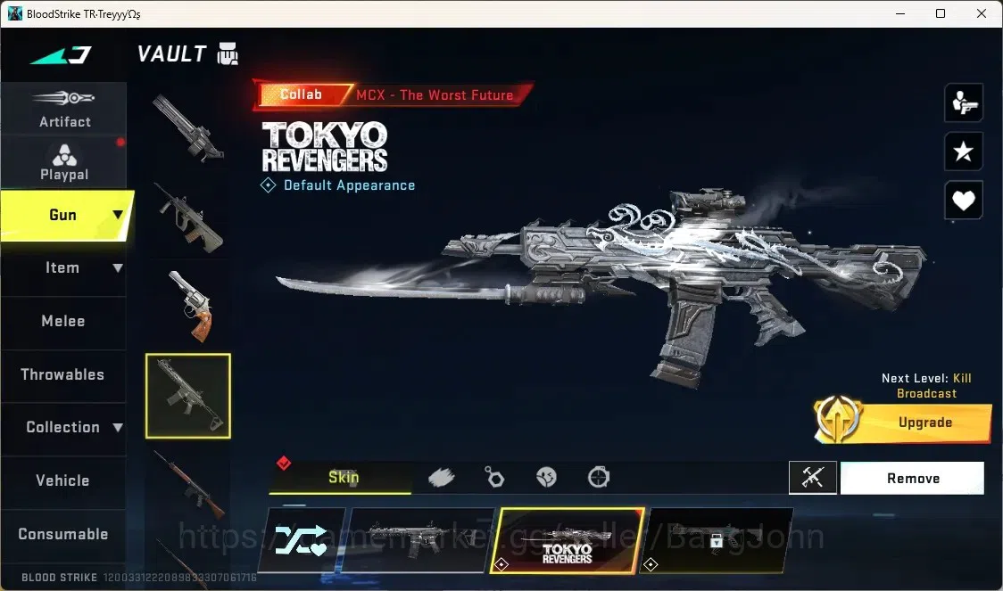 Blood Strike Accounts ASIA | 1 EVO: Spear-Freeze|3 Eternal Guns|2 Eterna image 5