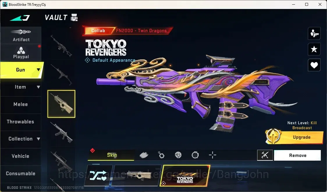 Blood Strike Accounts ASIA | 1 EVO: Spear-Freeze|3 Eternal Guns|2 Eterna image 7
