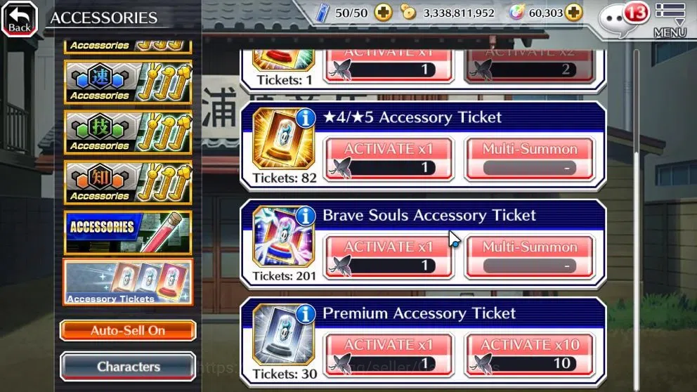 Bleach: Brave Souls Accounts High-End GLOBAL END GAME 1,4M BP+60k ORB|Lv300(DT Ichigo,2 New Ichigo,TYBW25 Yukio,Riruka,10th 20