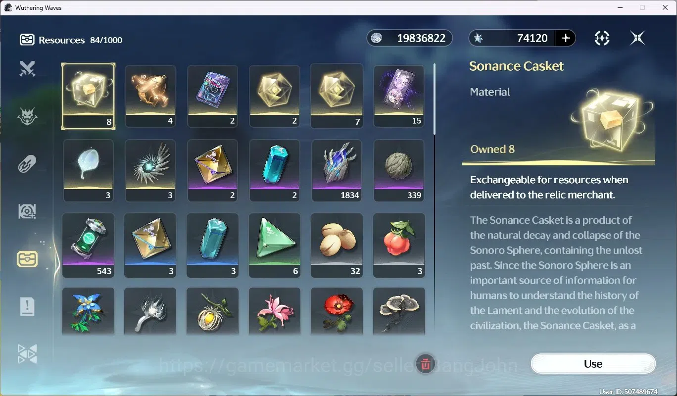 Wuthering Waves Accounts NA|UL 49|2 Char 5*[Rebecca&Verina]|Akun Ready Gach image 10