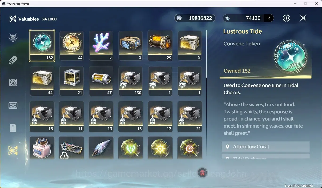 Wuthering Waves Accounts NA|UL 49|2 Char 5*[Rebecca&Verina]|Akun Ready Gach image 12
