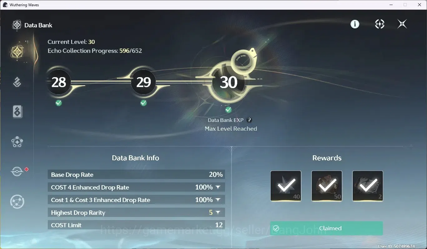 Wuthering Waves Accounts NA|UL 49|2 Char 5*[Rebecca&Verina]|Akun Ready Gach image 4