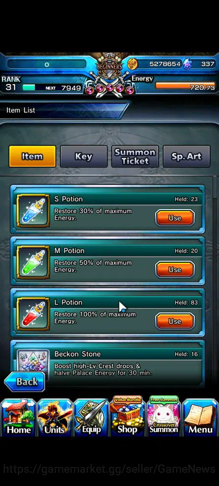 Grand Summoners Accounts Global|Rank 31|5 Ascend| Emiya+TW,Summer Miyu,Chlo image 6