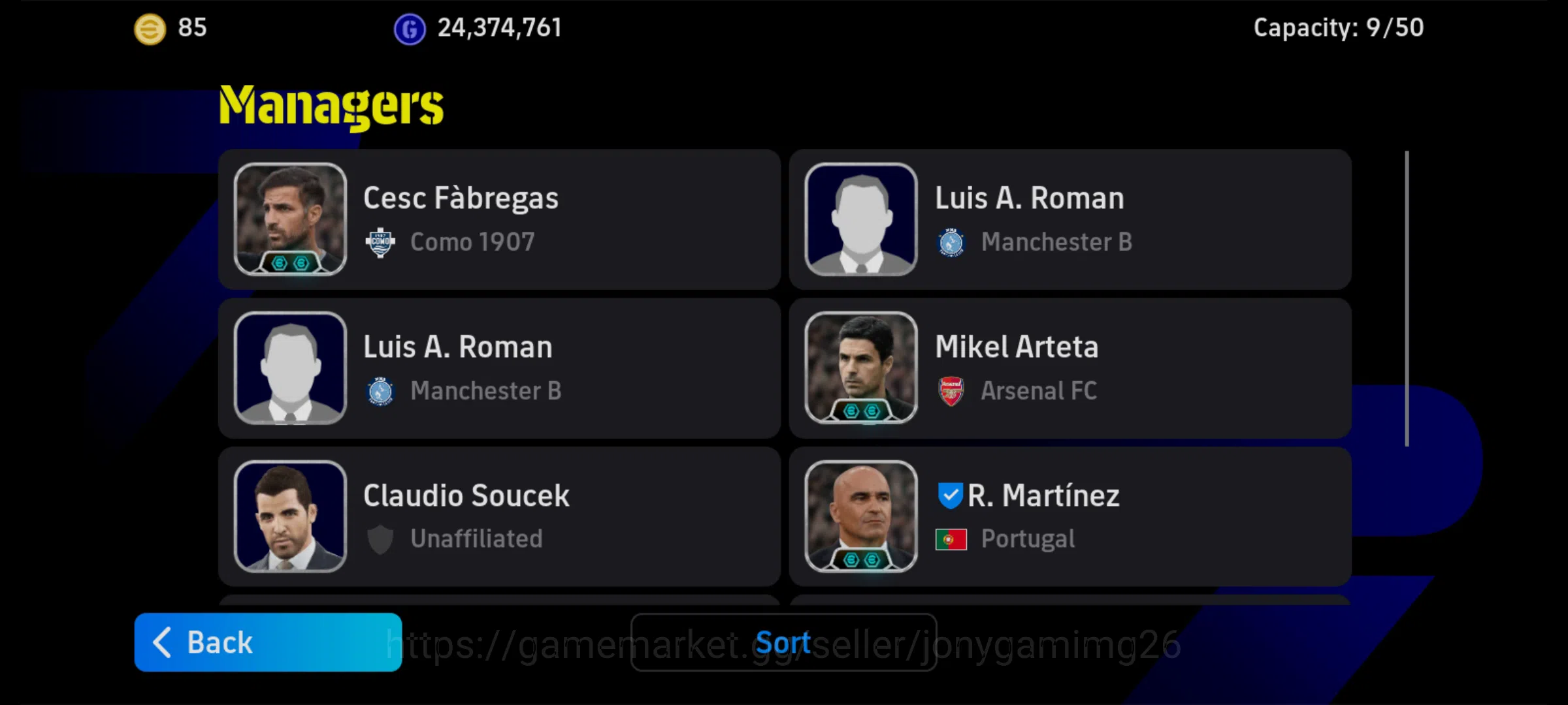 eFootball Accounts Ultra Strong eFootball Account 3225 Team | Messi image 2