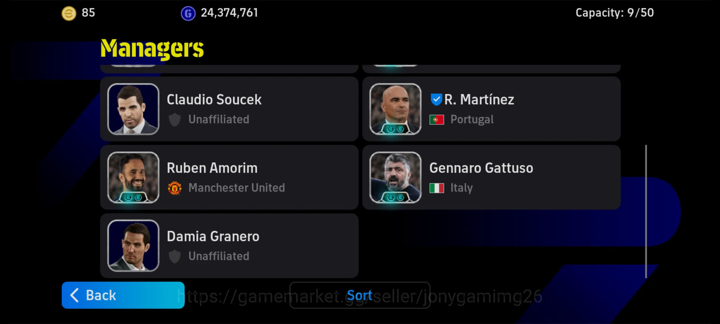 eFootball Accounts Ultra Strong eFootball Account 3225 Team | Messi image 3