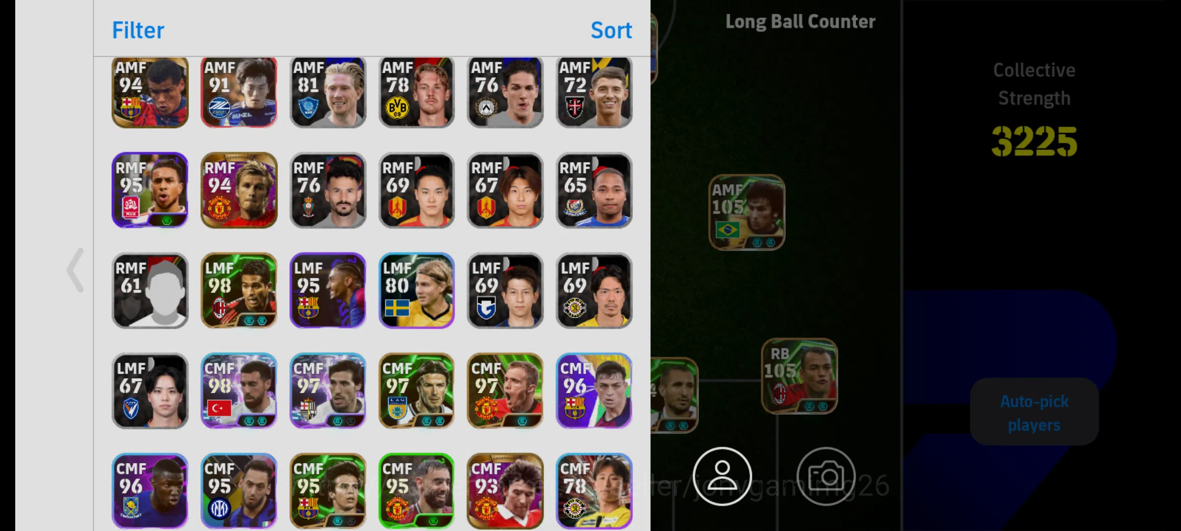 eFootball Accounts Ultra Strong eFootball Account 3225 Team | Messi image 6