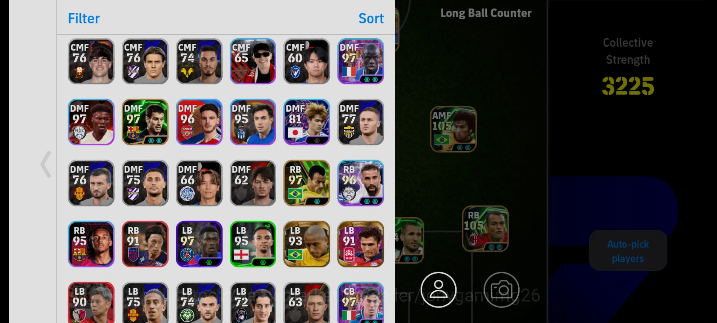 eFootball Accounts Ultra Strong eFootball Account 3225 Team | Messi image 7