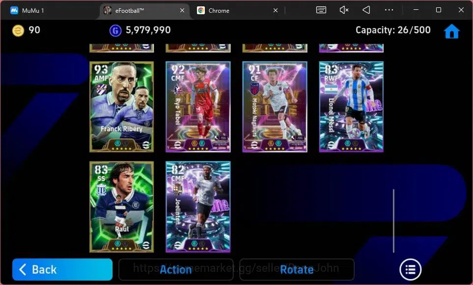 eFootball Accounts ANDROID|PW 3181|Epc Eric Cantona|Epc Franco Baresi image 11