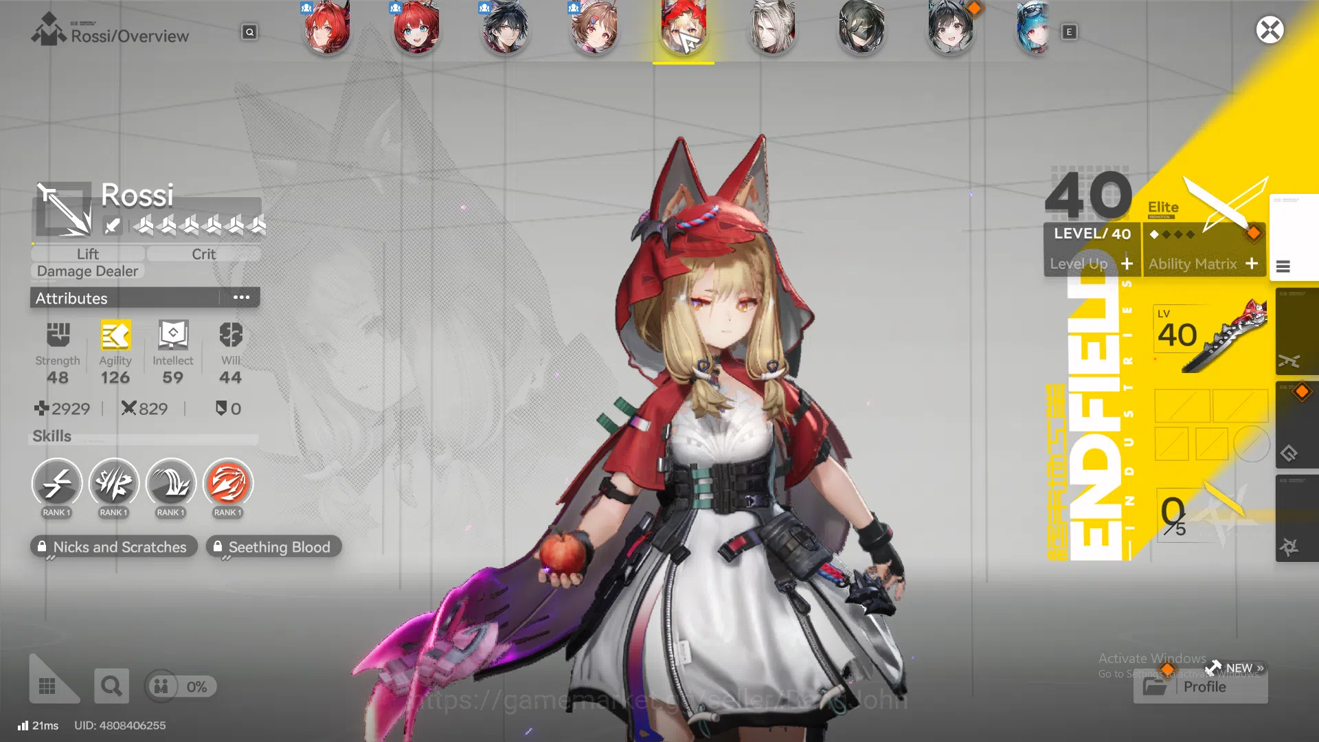 Arknights: Endfield Accounts ASIA | Mid Game | 2limit+2Sign | Laevatain +Sign,R image 2