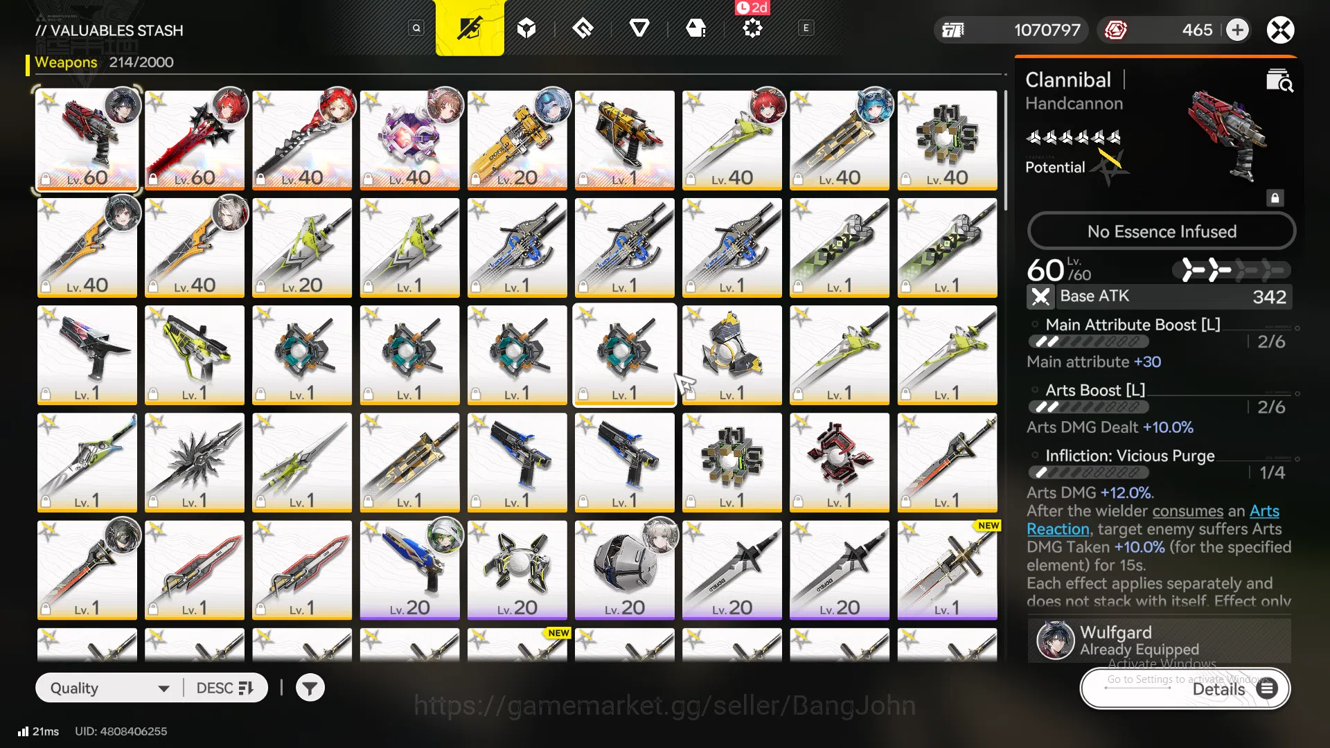 Arknights: Endfield Accounts ASIA | Mid Game | 2limit+2Sign | Laevatain +Sign,R image 5