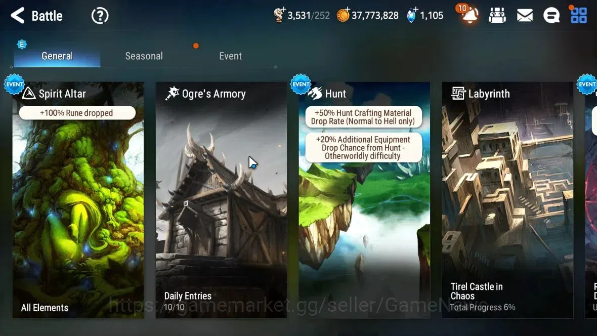 Epic Seven Accounts GLOBAL Unverif|New Era|7 ML(Salome,Harsetti,LW Pei image 11