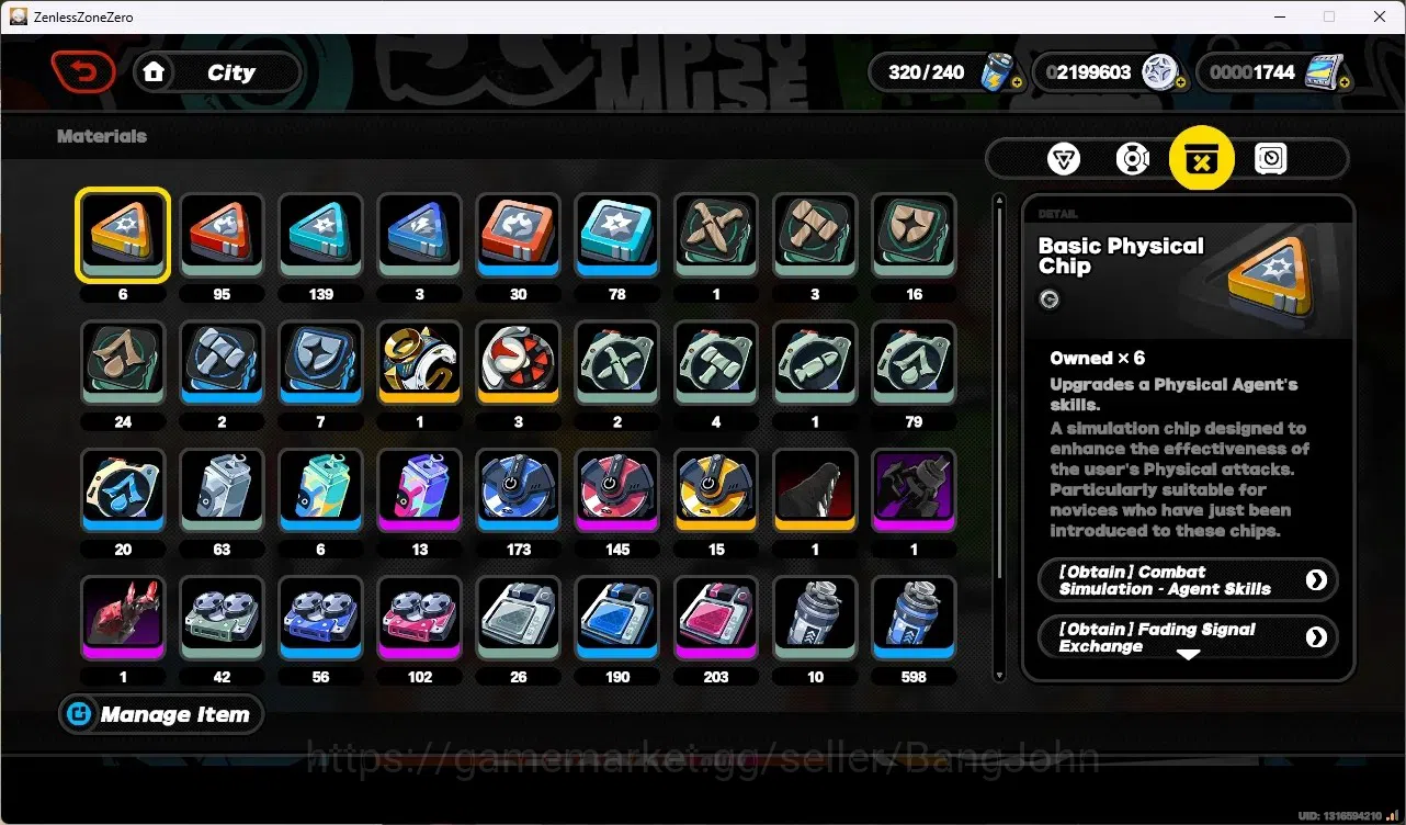 Zenless Zone Zero Accounts ASIA|IK 42|3 Limited,1 VoidHunter [(Nangong Yu+Sig image 13