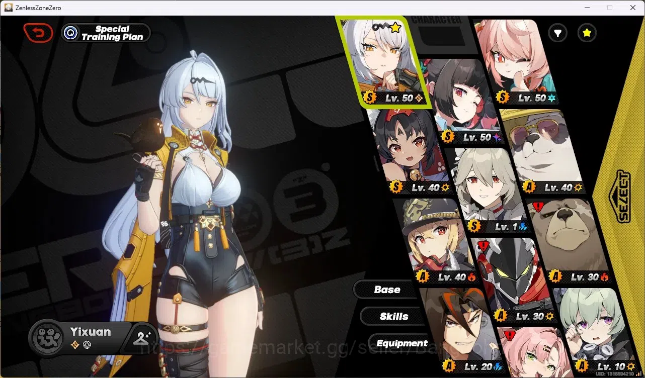 Zenless Zone Zero Accounts ASIA|IK 42|3 Limited,1 VoidHunter [(Nangong Yu+Sig image 3