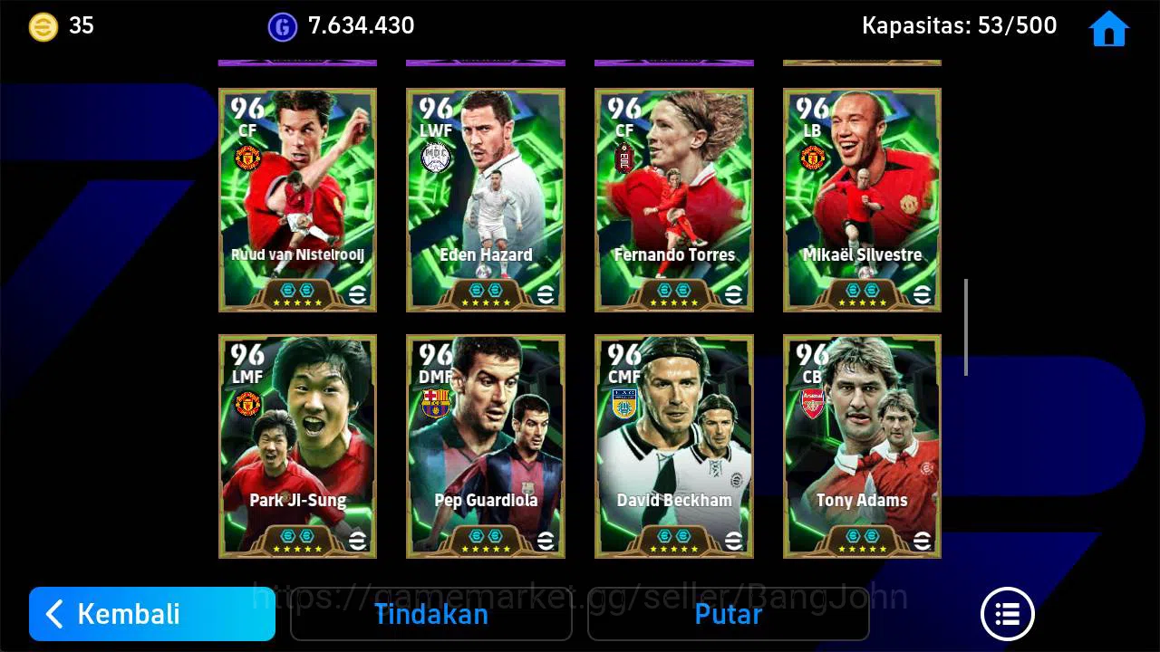 eFootball Accounts Power 3204| messi bigtime old, David silva epic, t image 6