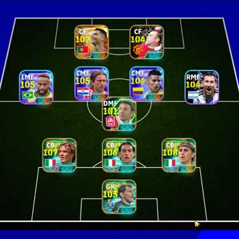 eFootball Accounts Legends & Iconic Players Android|PW 3236|BigT Ronaldo,Epic Casillas Cannavaro Maldini Nesta,ShowT