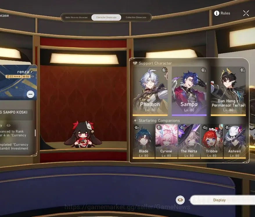 Honkai Star Rail Accounts Asia|TL 70|12 Limited|[Phainon,Yao Guang,Cerydra,A image 2