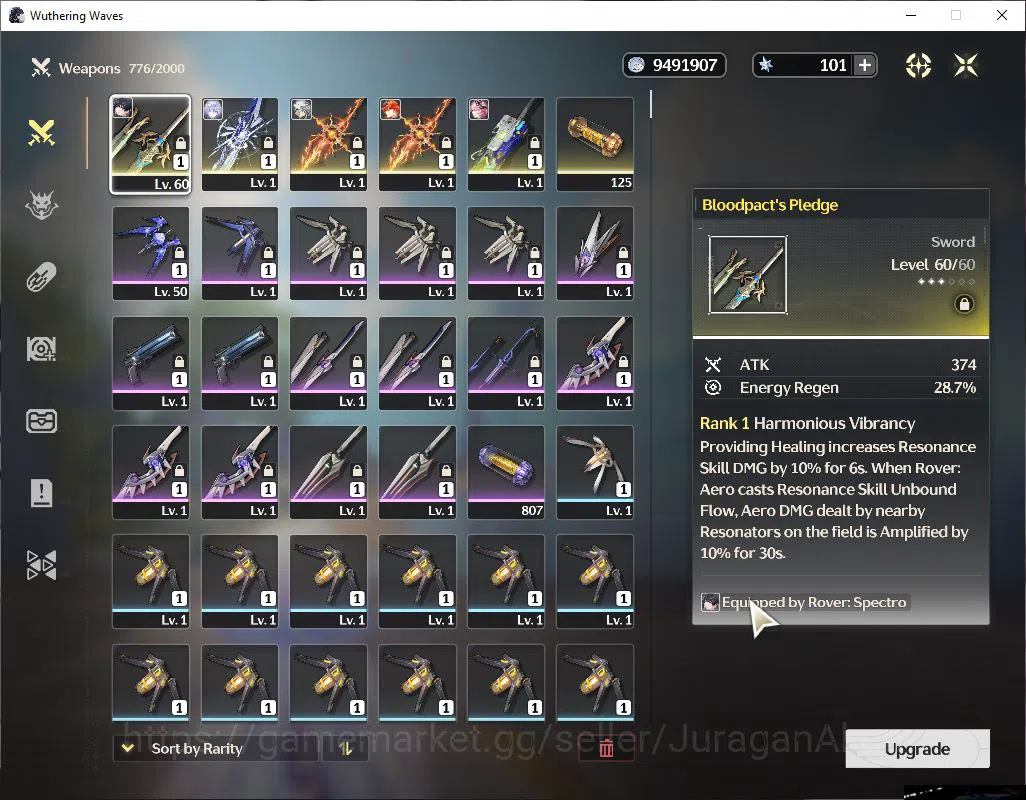 Wuthering Waves Accounts EU|UL 45|2 Limited|[Mornye,AugustaRC1]+Sign|DB Lv2 image 6
