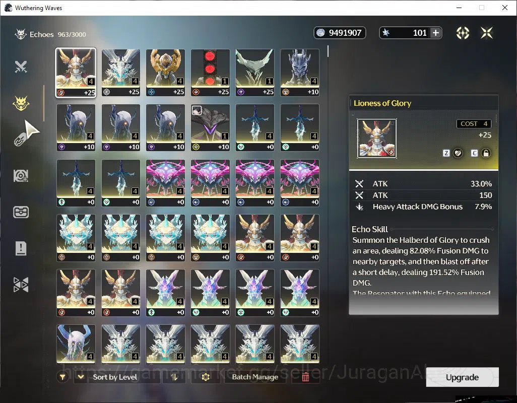 Wuthering Waves Accounts EU|UL 45|2 Limited|[Mornye,AugustaRC1]+Sign|DB Lv2 image 9