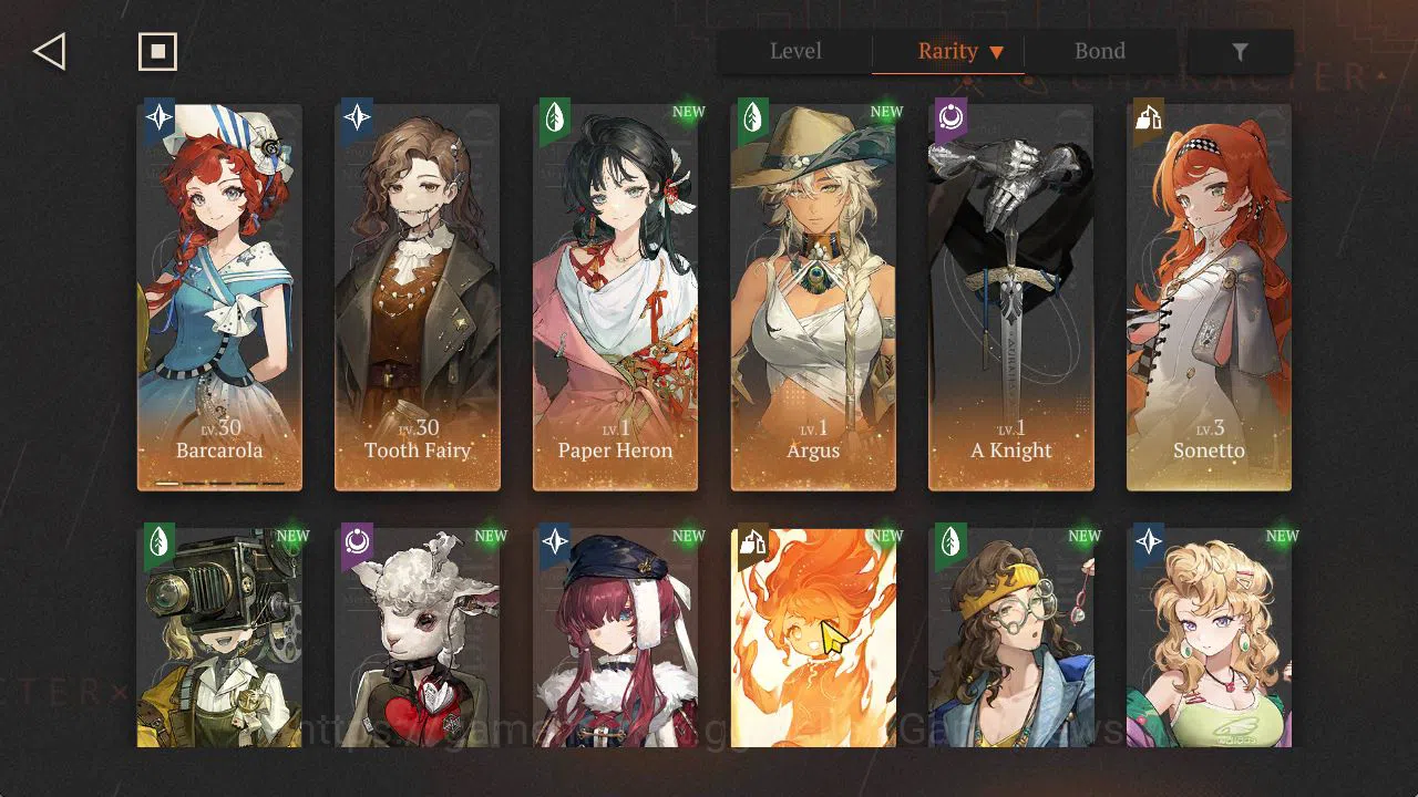 Reverse: 1999 Accounts GLOBAL|Lv2|5*6Crew(1Limit)|(PaperHeron),BarcarolaP image 7