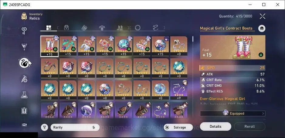 Honkai Star Rail Accounts Asia|TL36|4 Limited|[Silver Wolf 999E1+Sign,Huohuo image 9